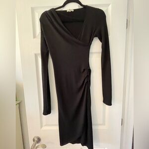 Aritzia Wilfred Free faux wrap dress